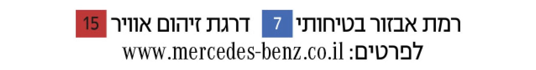 רמת אבזור הבטיחותי ו דרגות זיהום האוויר